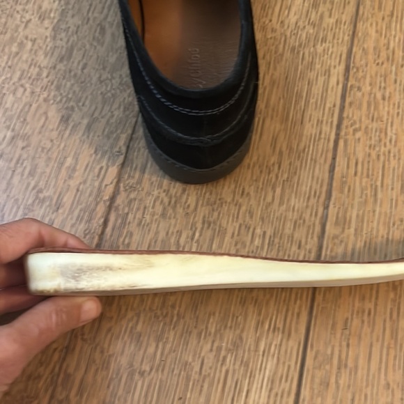 See by Chloe Black Suede Slip On Loafers Size 7.5 - Picture 10 of 11